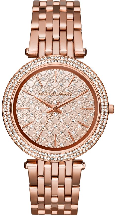 rosa uhr michael kors|michael kors rose gold.